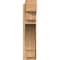 Ekena Millwork Merced Block Rough Sawn Outlooker, Western Red Cedar, 8"W x 30"D x 34"H OUT08X30X34MRC05RWR - alternate 3